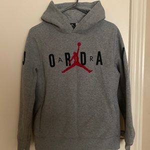 Nike Air Jordan Grey Hoodie
